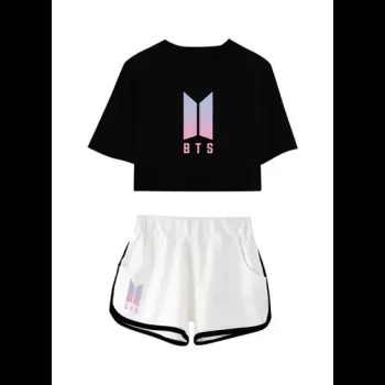 Round Neck Printed T-Shirt...