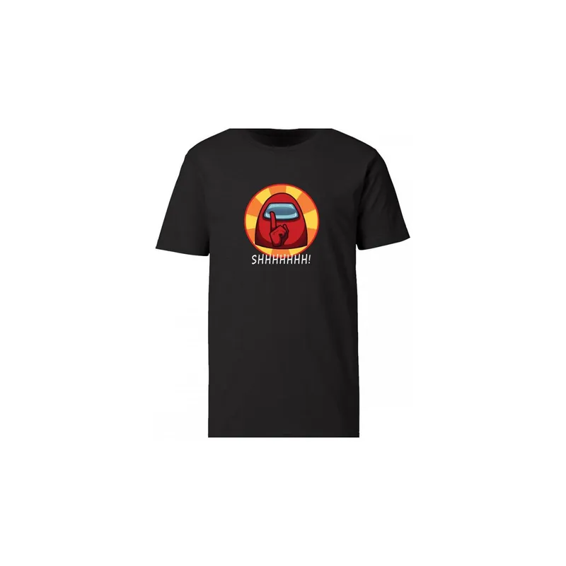 Generic Round Neck T Shirt Black