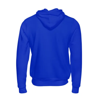 Generic Royal Blue Hoodie Plain With Pocket, Unisex for Adults