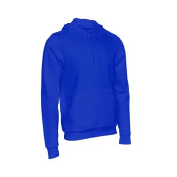 Generic Royal Blue Hoodie Plain With Pocket, Unisex for Adults