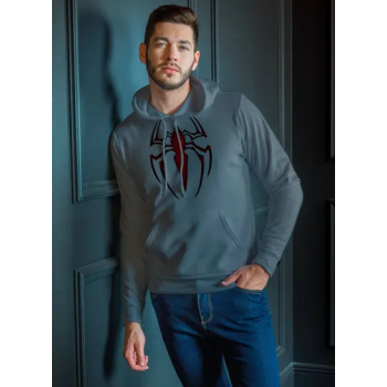 Generic SC Printed Spider Hoodie Spiderman Super Hero Pullover Sweatshirt Hoodie top For Unisex Men & Women