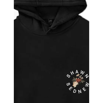 Generic Shawn Mendes Printed Hoodie, Black/White