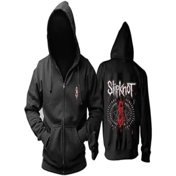 Generic Slipknot Teeth Printed Hoodie