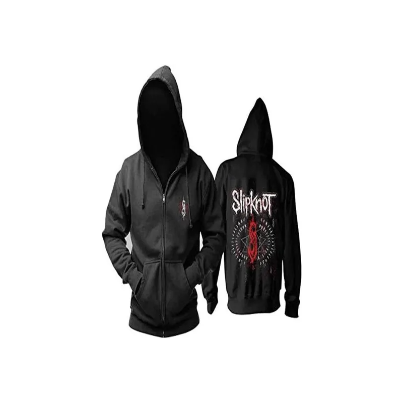 Generic Slipknot Teeth Printed Hoodie