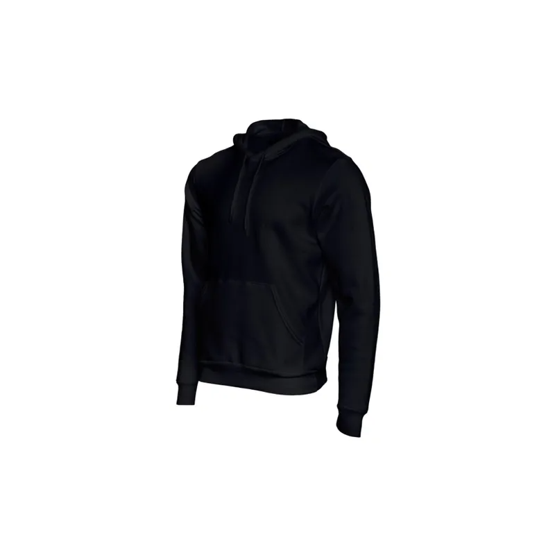 BASIC Sofia Clothing Plain Casual Black Hoodie Sweatshirt for Unisex