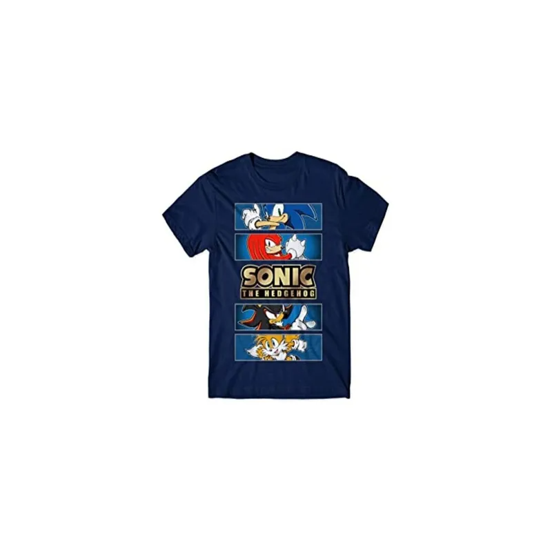 Generic Sonic Charaters For Adults and Kids Printed T-shirt