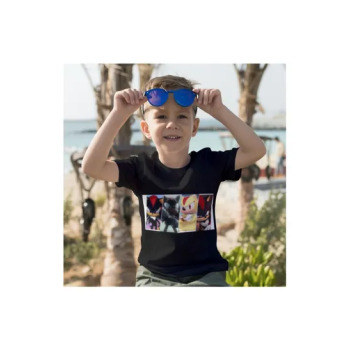 Generic Sonic Character Adventure Group T-shirt Adult/Kids Black