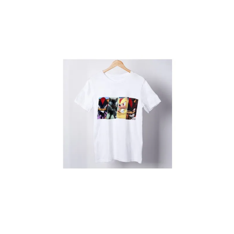 Sonic Character Adventure Group T-shirt Adult/Kids, White