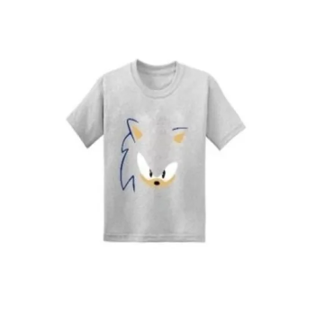 Generic Sonic Face 2 Printed t-shirt For Adults and Kids