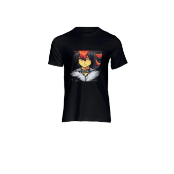 Generic Sonic Shadow Animated Printed T-shirt Black