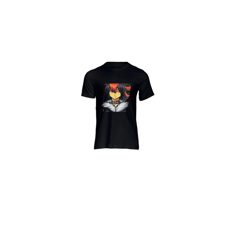 Generic Sonic Shadow Animated Printed T-shirt Black