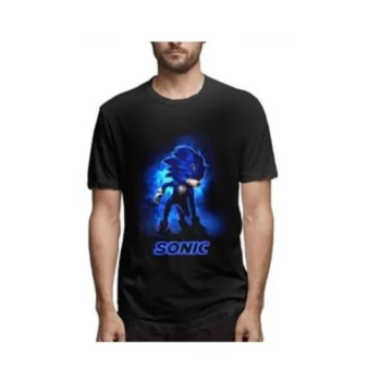 Generic Sonic Shadow Run Printed T-shirt For Adults and Kids
