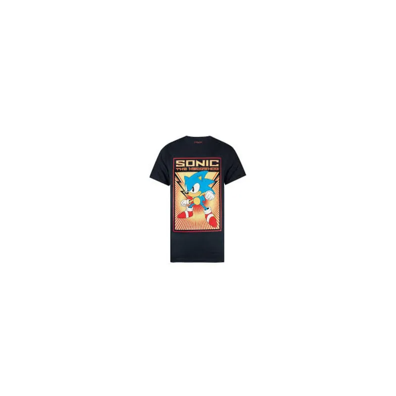 Generic Sonic The Hedgehog For Adults and Kids Printed T-Shirt