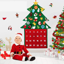 Brain Giggles DIY Christmas Tree Advent Calender - Christmas Countdown Calender for Kids - Christmas Home Decors