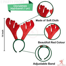 Party Propz 1 Pc Christmas hairband for christmas