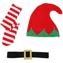 BrainGiggles Christmas Elf Costume for Girls (Small)