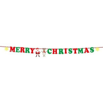Brain Giggles Christmas Ornaments Paper Garland - Set of 2