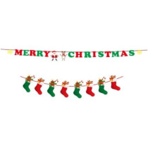 Brain Giggles Christmas Ornaments Paper Garland - Set of 2