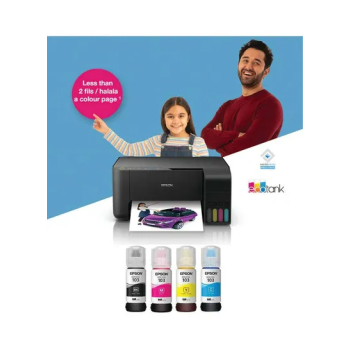 EPSON 103 Ink Bottle (Pack of 4) Multicolour