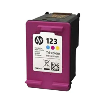HP 123 Tri-Color Original Ink Cartridge