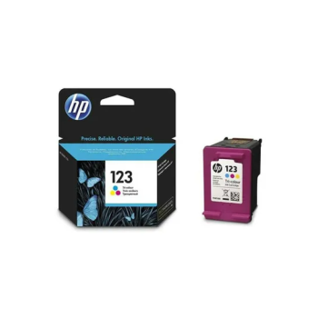 HP 123 Tri-Color Original Ink Cartridge