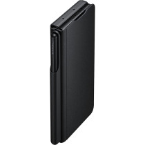 Samsung Galaxy Z Fold3 5G Leather Flip Cover With S Pen, Black