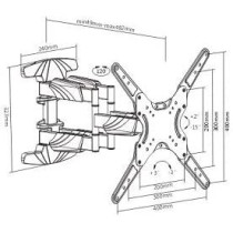Skill Tech JD SH 50-446 - TV Wall Mount (Black)