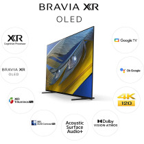 Sony Bravia 77 Inch Oled TV Ultra HD HDR Bravia Core (Tm) XR Oled Contrast Hdmi 2.1 Google TV - XR-77A80J