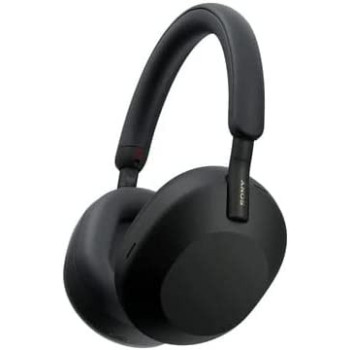 Sony Wh 1000Xm5 Noise Cancelling Wireless Headphones 30 Hours Battery Life Over Ear Style Optimised For Alexa And The Google Assistant With Built In Mic For Phone Calls Black, One Size