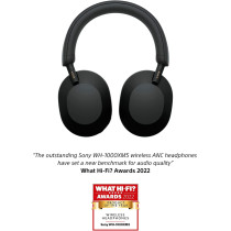 Sony Wh 1000Xm5 Noise Cancelling Wireless Headphones 30 Hours Battery Life Over Ear Style Optimised For Alexa And The Google Assistant With Built In Mic For Phone Calls Black, One Size