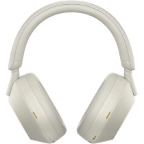 Sony WH 1000Xm5 Noise Cancelling Wireless Headphones 30 Hours Battery Life Over Ear Style, Silver