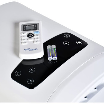 Super General 1 Ton Portable Air Conditioner, 12000 BTU, 24H Timer, Sgp-122-T3, White