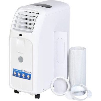 Super General 1 Ton Portable Air Conditioner, 12000 BTU, 24H Timer, Sgp-122-T3, White