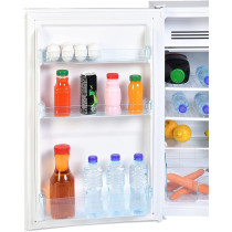 Super General 140 Liter Gross Volume Compact Mini-Refrigerator Sgr-060-H, White, Beverage-Fridge With Child Lock, Shelf, Freezer-Box, Reversible Door, 49.5 X 56 X 82.8 Cm