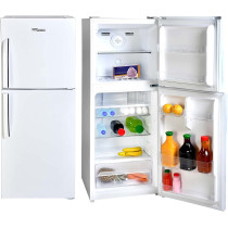 Super General 250 Liters Gross Compact Double Door Refrigerator-Freezer, White, Sgr-260-W, 1 Year Warranty