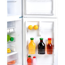 Super General 250 Liters Gross Compact Double Door Refrigerator-Freezer, White, Sgr-260-W, 1 Year Warranty
