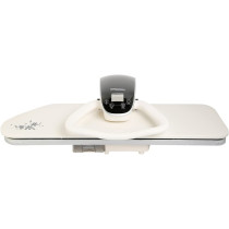 Super General 40 Inch Steam Press, Sensor Control Steam Iron With Digital Display, 750Ml Water Capacity, Teflon Heating Plate, Sgsp-40, White, 104 X 62 X 26 Cm, 1 Year Warranty