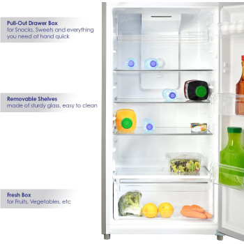 Super General 510 Liters Gross Double Door Refrigerator-Freezer, Multi-Flow-Cooling, Sgr-510-L, 1 Year Warranty