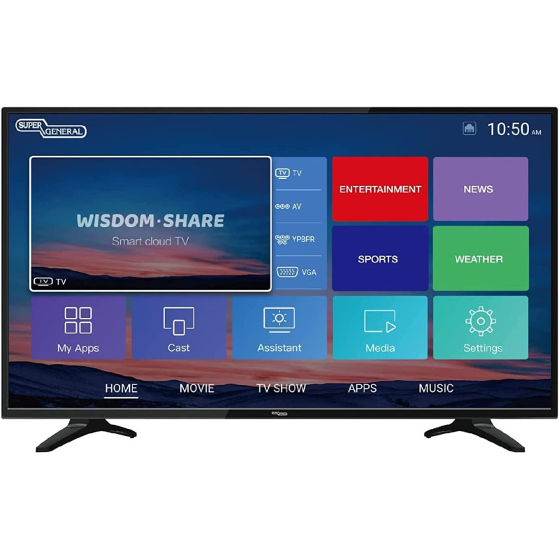Super General 55" 4K Uhd Smart Led Tv Uhd55Aus9T2