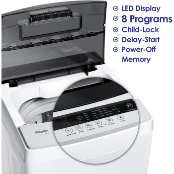 Super General 7 Kg Fully Automatic Top-Loading Washing Machine SGW-721, 8 Programs, LED Display, 1 Year Warranty