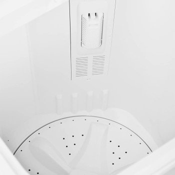 Super General 7 Kg Twin-Tub Semi-Automatic Washing Machine, White, Efficient Top-Load Washer With Low Noise Gear Box, Spin-Dry, SGW-77-N, 77 X 42 X 90 Cm, 1 Year Warranty