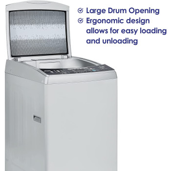 Super General 9 Kg Fully Automatic Top-Loading Washing Machine Sgw-920-Ns, Silver, 8 Programs, 1 Year Warranty
