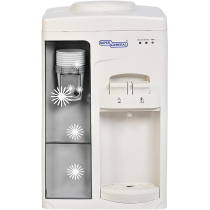 Super General Counter-Top Hot And Cold Water Dispenser, Water-Cooler With Cup-Holder, Instant-Hot-Water, 2 Taps, Sgl-1131