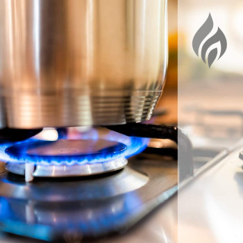 Super General Freestanding Gas-Cooker 4-Burner Stainless-Steel Cooker, Silver, Sgc 5470MSFS