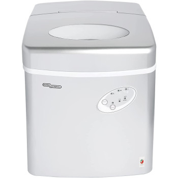 Super General Ice-Maker, 20 Kg, Portable Ice-Machine, Indicator Light, Silver, SGIM-022-HSN, 1 Year Warranty