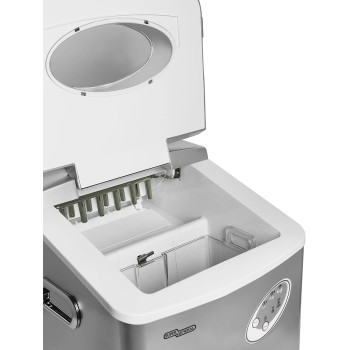 Super General Ice-Maker, 20 Kg, Portable Ice-Machine, Indicator Light, Silver, SGIM-022-HSN, 1 Year Warranty