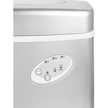 Super General Ice-Maker, 20 Kg, Portable Ice-Machine, Indicator Light, Silver, SGIM-022-HSN, 1 Year Warranty