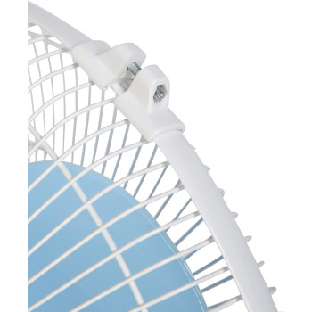 Super General Pedestal Fan, Oscillation, Adjustable In Height Up To 140 Cm, 3 Speed, White, Energy-Saving, 50W, Sgsf-28-M, One Year Warranty