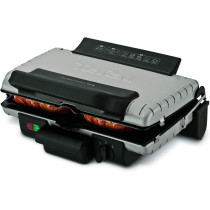Tefal Grill Ultra Compact Barbecue / BBQ Grill, 1700 Watts, Silver (GC302B28)