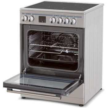 Terim 60X60 Ceramic Cooking Range, 6 Oven Function With Turbo Fan, TERVC66ST, 1 Year Warranty